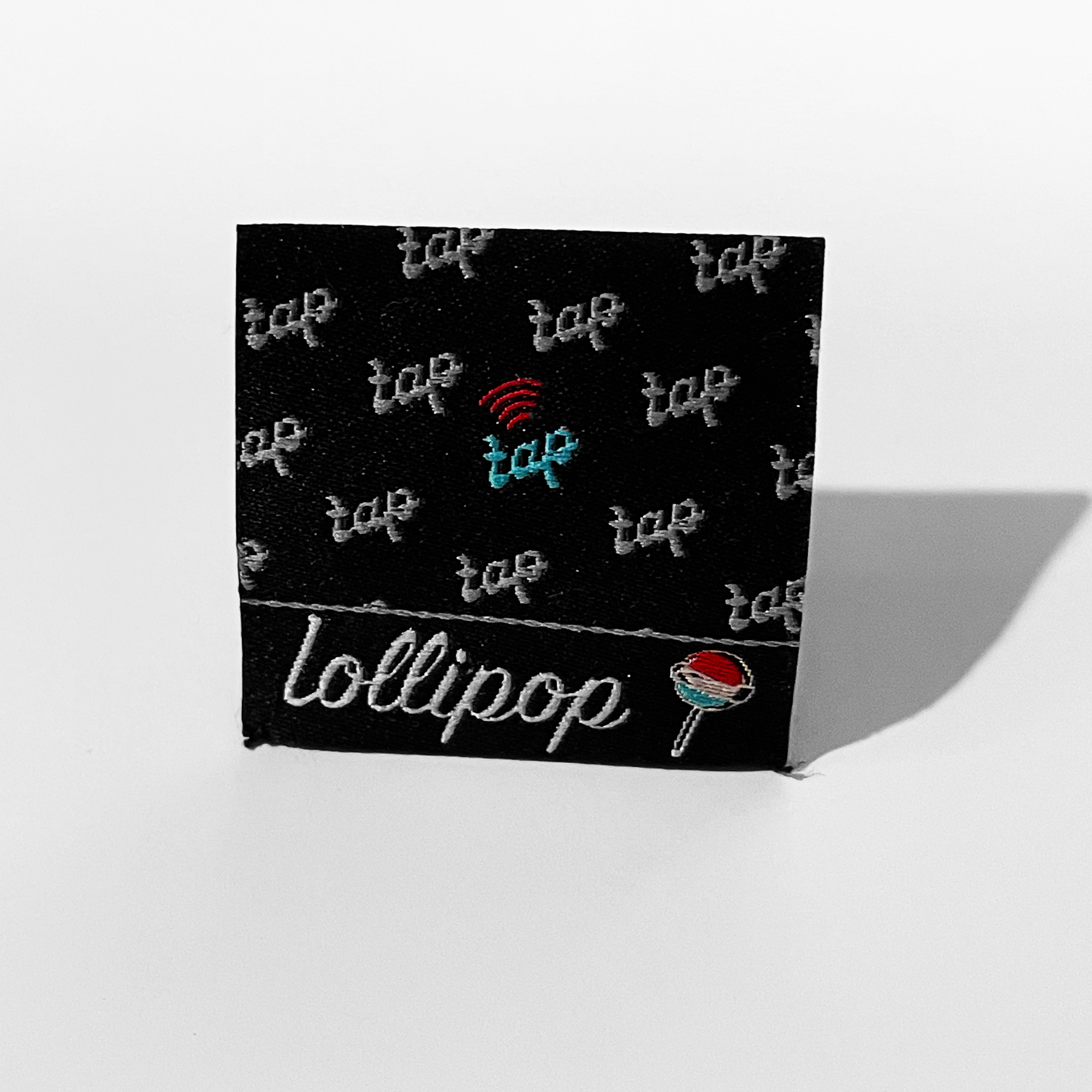 Lollipop Thread – Black 35mm Manhattan Fold Tag