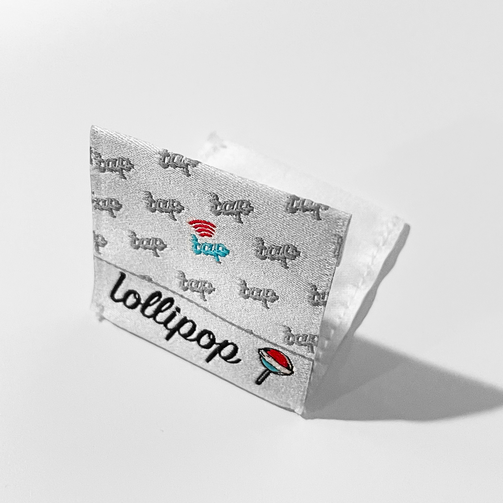 Lollipop Thread – White 35mm Manhattan Fold Tag